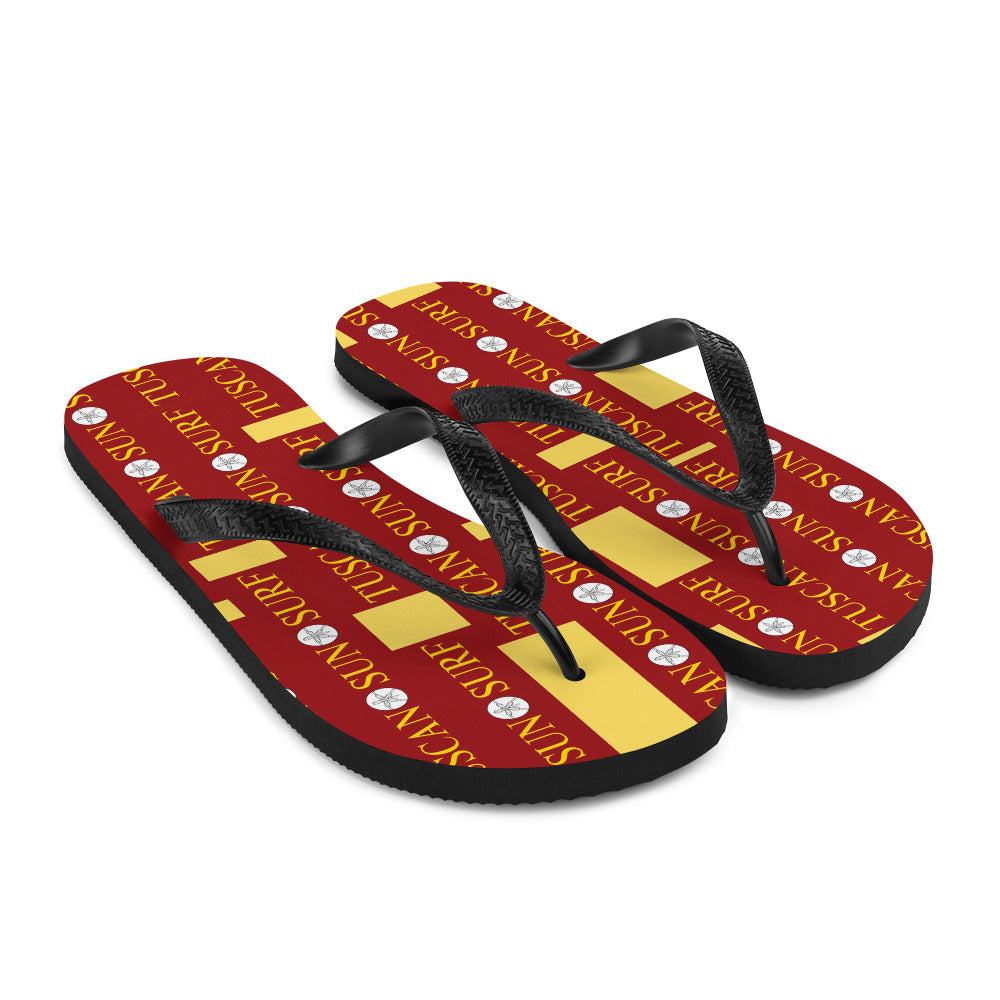 Flip-Flops Tuscan Sun Surf Logo