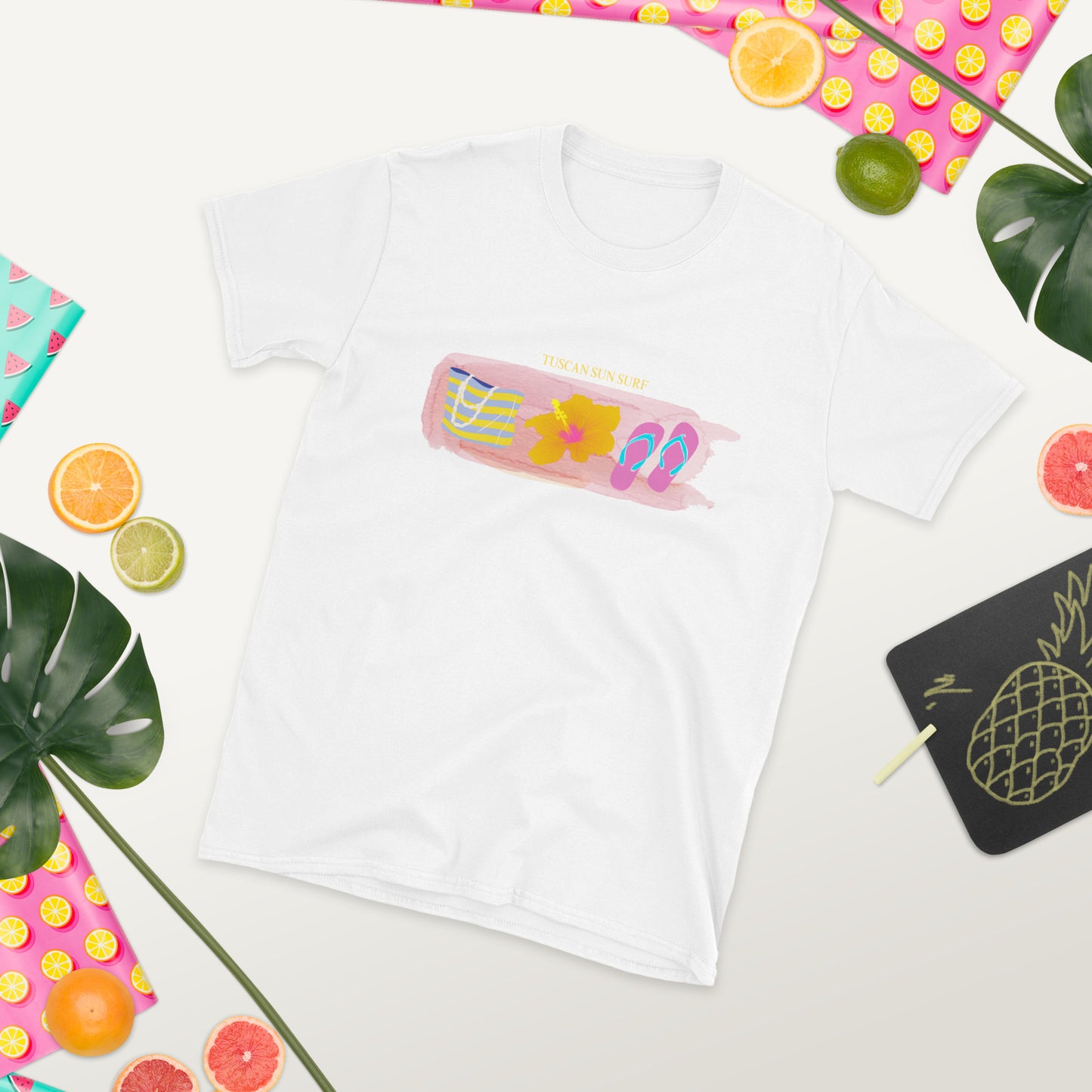 Hibiscus & Flip-Flops Women's T-Shirt