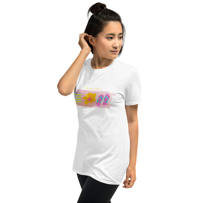 Hibiscus & Flip-Flops Women's T-Shirt